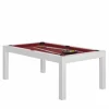 Rene Pierre Billards<Billard Charme Blanc Avec Plateau