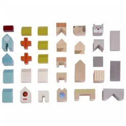 Haba Planchettes Et Construction En Bois<Blocs De Construction En Bois Chien Et Chat