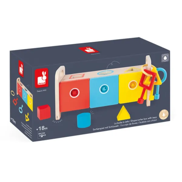 Janod Jouets À Emboîter, À Empiler<Boite A Cles - Essentiel