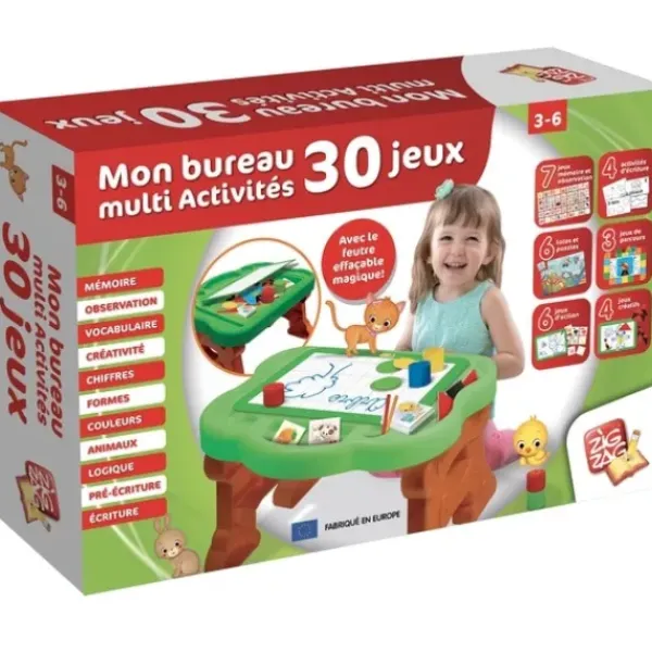 Zig Zag Educatif Premiers Apprentissages<Bureau D'Activites 30 Jeux