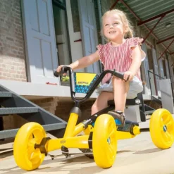 BERG Karts À Pédales<Buzzy Bsx Kart A Pedales Jaune