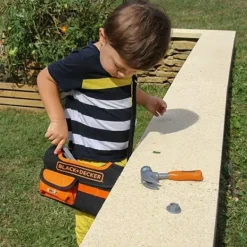 Smoby Bricolage<Caisse A Outils En Tissu Black Et Decker