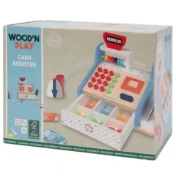 WOOD N PLAY Faire Comme Les Grands<Caisse Enregistreuse En Bois