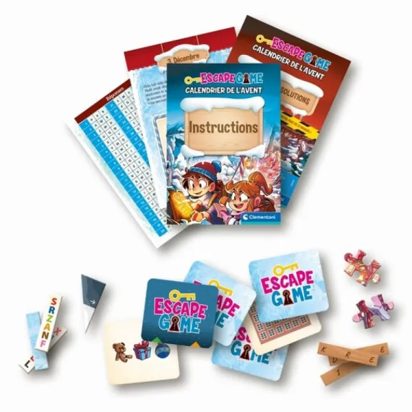 Clementoni Calendriers De L'avent<Calendrier De L'Avant - Escape Game
