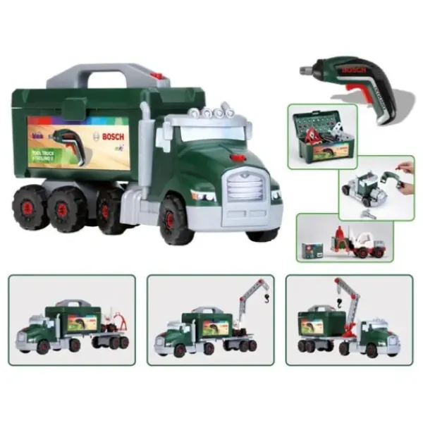 Klein Bricolage<Camion De Bricolage Bosch Avec Visseuse