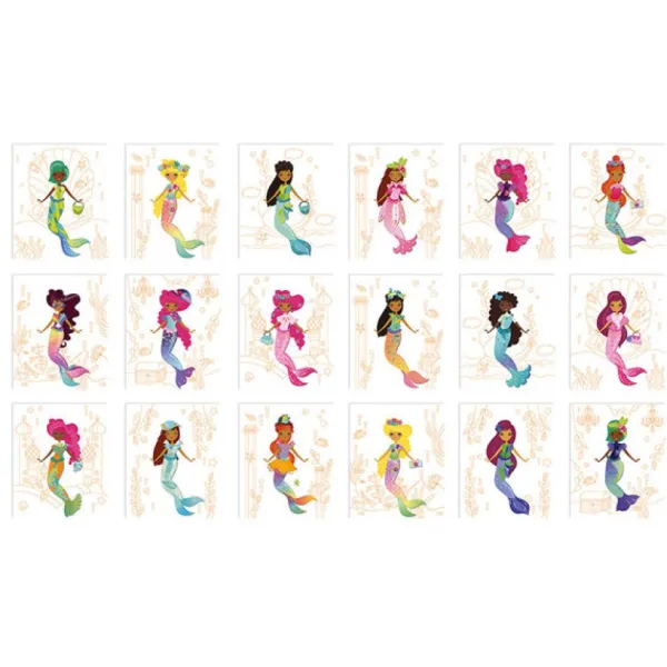 Janod Découpage, Collage, Pliage<Carnet Defiles De Mode Sirenes