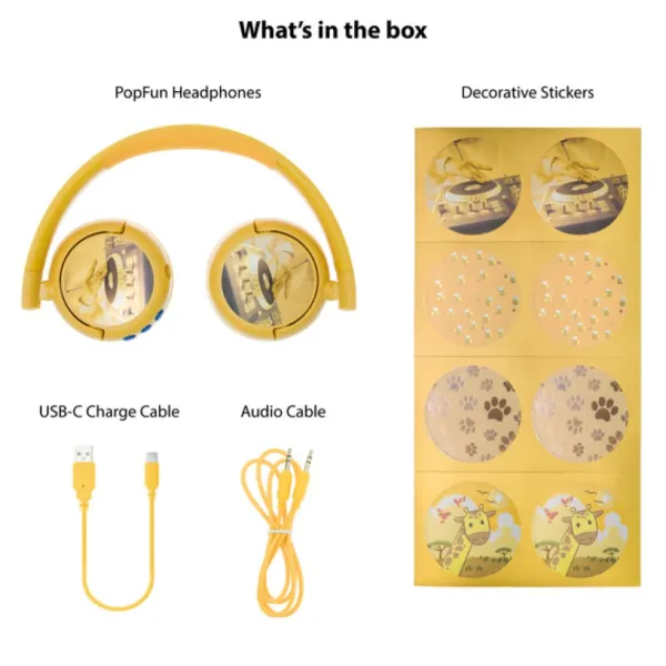1nfinitx Enceintes Bluetooth Et Casques Audio<Casque Buddyphones Jaune