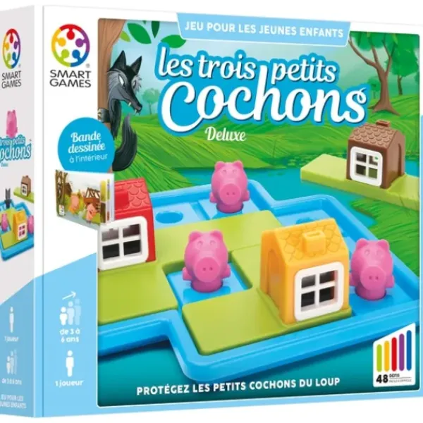 Smartgames Jeux De Réflexion<Casse-Tete Les 3 Petits Cochons