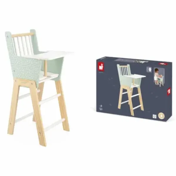 Janod Accessoires Poupons<Chaise Haute Pour Poupon - Zen