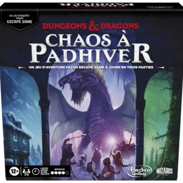 Hasbro Gaming Jeux De Société Adultes<Chaos A Padhiver - Donjons Et Dragons