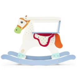 WOOD N PLAY Porteurs & Jouets À Bascules<Cheval A Bascule En Bois