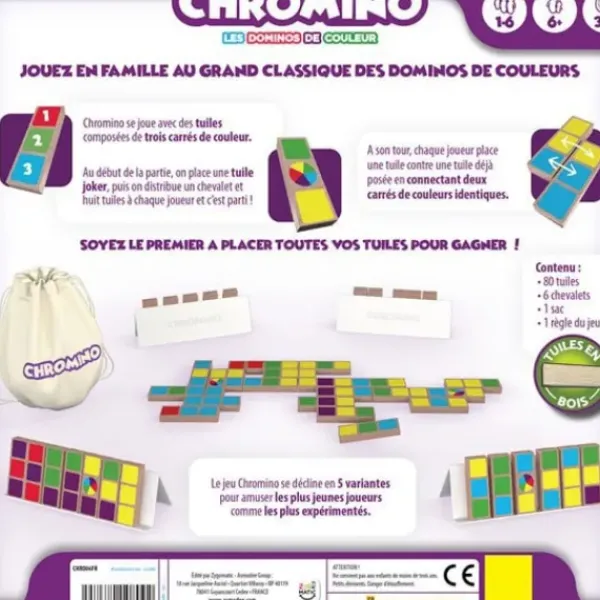 Asmodée Jeux De Plateau<Chromino Deluxe