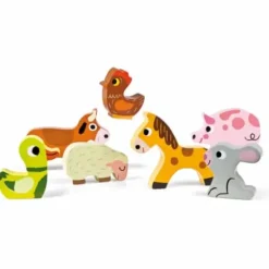 Janod Puzzle Bébé / Enfant<Chunky Puzzle Les Animaux De La Ferme