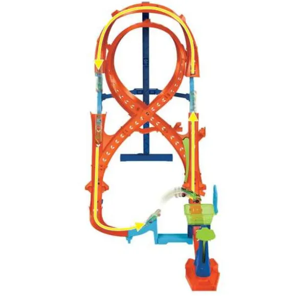 Mattel Jeux De Récréation<Circuit Piste Cascade Grand Huit - Hot Wheels