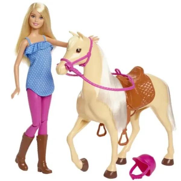Mattel Poupées<Coffret Barbie Et Son Cheval