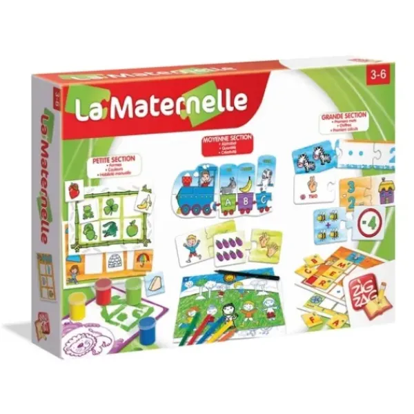 Zig Zag Educatif Premiers Apprentissages<Coffret D'Activites - La Maternelle