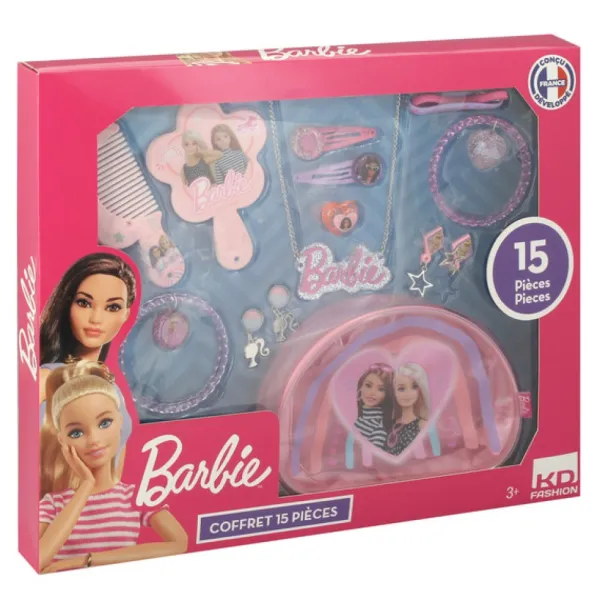 KD Fashion Bijoux & Montres Enfants<Coffret De Bijoux 15 Pieces Barbie