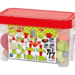 Ecoiffier Cuisine Et Dinette<Coffret Dinette Et Ustensiles De Cuisine
