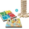Zig Zag classic Jeux De Plateau<Coffret Jeux De Société En Bois - Chevaux Oie Et Tour Infernale
