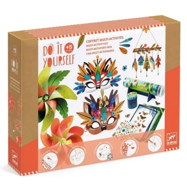 Djeco Découpage, Collage, Pliage<Coffret Multi-Activités Nature