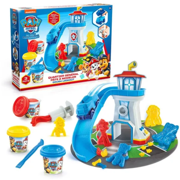 Canal Toys Pate À Modeler, Modelage Et Gravure<Coffret Pate A Modeler Quartier General La Pat'Patrouille
