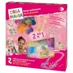 Creamania Perles<Coffret Perles En Plastique 2 En 1