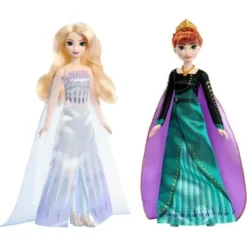 Mattel Poupées<Coffret Poupées Anna Et Elsa - La Reine Des Neiges