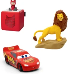 Tonies Activités D'éveil<Coffret Toniebox Avec Tonie Cars Tonie Le Roi Lion Et Tonie Creatif