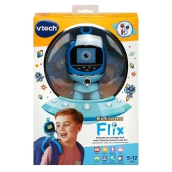 VTech Appareils Photo Et Camera<Compagnon Interactif Kidizoom Flix Bleu
