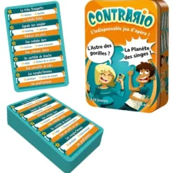 Asmodée Jeux De Voyage<Contrario Boite Metal