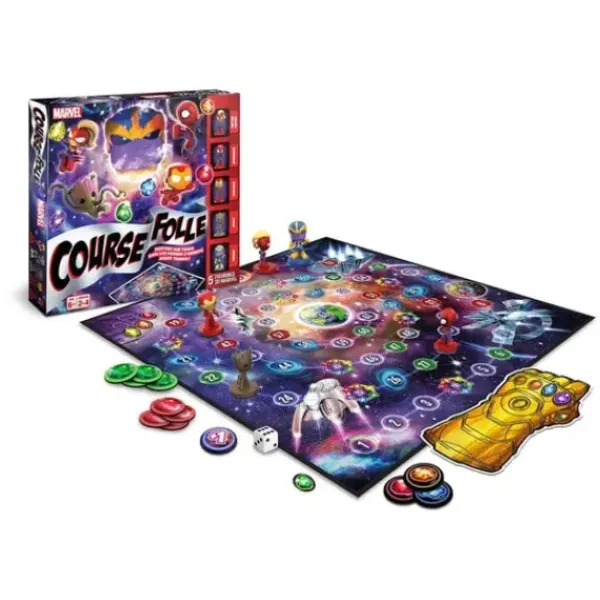 Cartamundi Jeux De Plateau<Course Folle Marvel Avengers