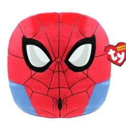 TY Peluches Super-héros Et Personnages<Coussin Squish A Boos Marvel - Spiderman 40 Cm