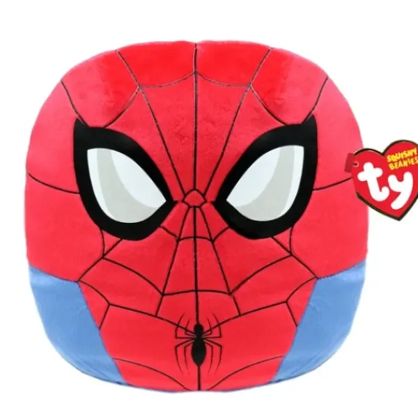 TY Peluches Super-héros Et Personnages<Coussin Squish A Boos Marvel - Spiderman 40 Cm