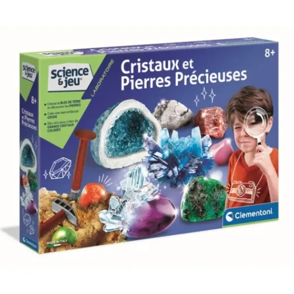 Clementoni Jeux Scientifiques<Cristaux Et Pierres Precieuses