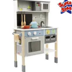 WOOD N PLAY Cuisine Et Dinette<Cuisine En Bois Interactive Eco Kitchen
