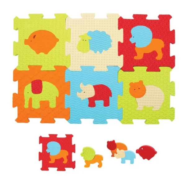 Ludi Tapis D'éveil<Dalles Mousse Animaux