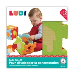 Ludi Tapis D'éveil<Dalles Mousse Animaux