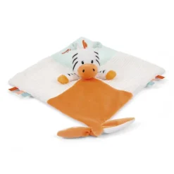 Baby Smile Doudous<Doudou Carre De Tissus Petit Zebre - Soft