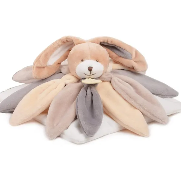 Doudou Et Compagnie Doudous<Doudou Collector Lapin Taupe 28 Cm