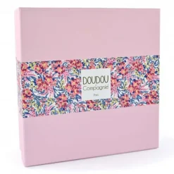 Doudou Et Compagnie Doudous<Doudou Faon Blanc Avec Petales Boh'Aime