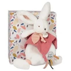 Doudou Et Compagnie Doudous<Doudou Happy Boho Lapin Corail