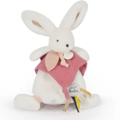 Doudou Et Compagnie Doudous<Doudou Happy Boho Lapin Corail