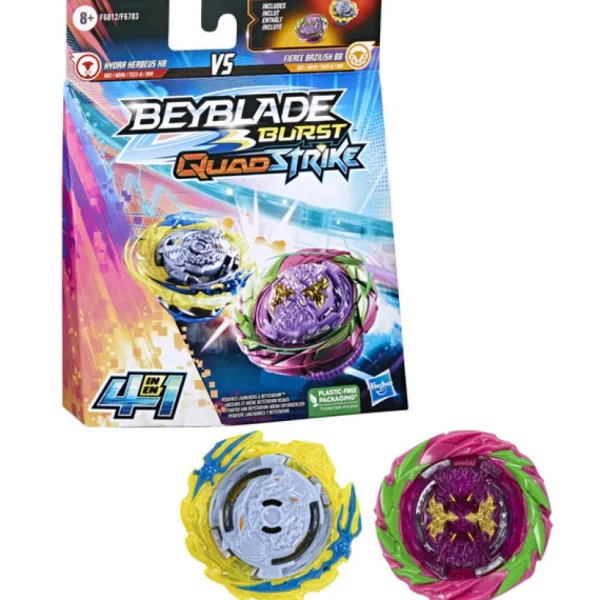 Hasbro Jeux De Récréation<Dual Pack Beyblade Burst Quadstrike