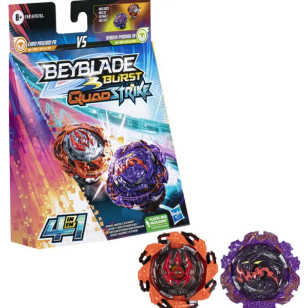 Hasbro Jeux De Récréation<Dual Pack Beyblade Burst Quadstrike
