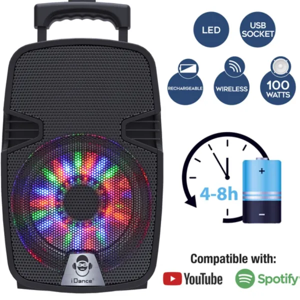 Music Star Enceintes Bluetooth Et Casques Audio<Enceinte Bluetooth Et Jeux De Lumiere Groove