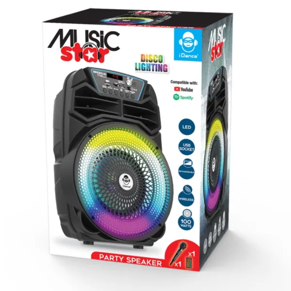 Music Star Enceintes Bluetooth Et Casques Audio<Enceinte Bluetooth Groove Mk3