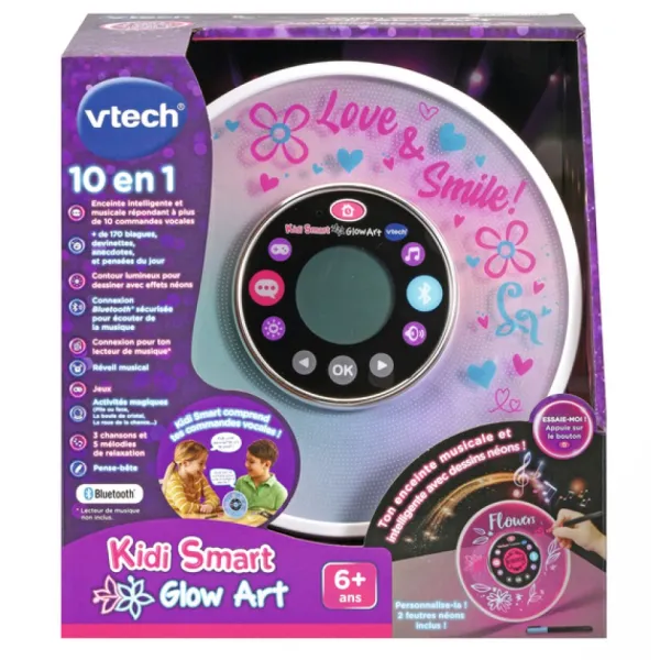 VTech Enceintes Bluetooth Et Casques Audio<Enceinte Kidismart Glow Art