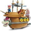 Jakks Pacific Figurines<Ensemble Mario Et Bateau Volant De Bowser