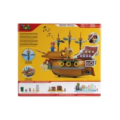 Jakks Pacific Figurines<Ensemble Mario Et Bateau Volant De Bowser