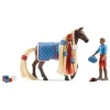 Schleich Figurines<Figurines Cheval A Coiffer - Leo Et Rocky